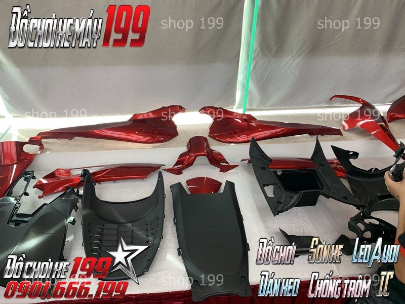 Body kit lên đời sh 300i Z edition 2019 Body kit lên đời sh 300i Z edition 2019